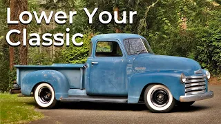 How To Lower your Classic Car or Truck