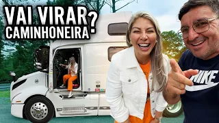 PRIMEIRA MULHER QUE DIRIGI MEU VOLVO - VAI VIRAR CAMINHONEIRA?