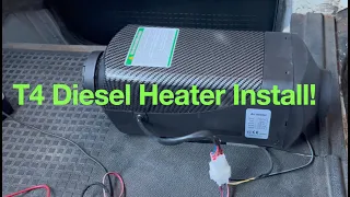 Installing a Chinese diesel heater in the cheap Facebook Marketplace VW T4 - Van Conversion part 1