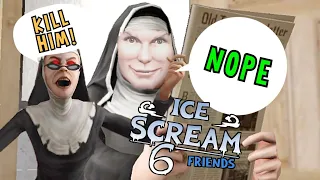 Ice Scream 6 Version 1.2.0 Father Joseph Secret Cutscenes With FUNNY EDIT