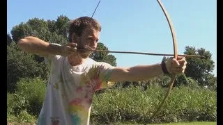 How to Make a Human Hair Bowstring | Primitive Tim