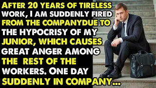 "Betrayed After 20 Years: Fired Due to a Junior's Hypocrisy Sparks Outrage at Work!"
