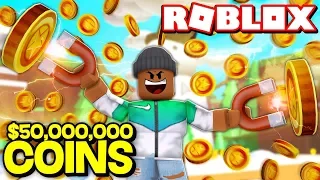 COLLECTING 50,000,000 COINS!! | Roblox Magnet Simulator