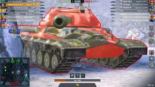 T-100 LT/Carro 45t/Grille 15/STB-1 - World Of Tanks Blitz Replay