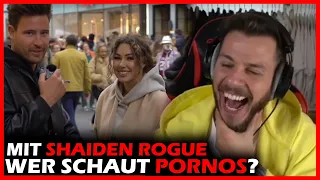 Max REAGIERT auf Schaut Deutschland Pornos? Mit Shaiden Rogue Straßenumfrage