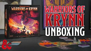 Unboxing Warriors of Krynn | Dragonlance | D&D