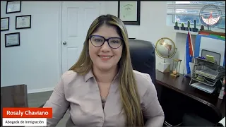 ¿Qué significa la nueva pregunta (casilla) del Formulario I-134A? - "De Ley" con Rosaly Chaviano