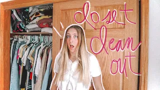 EXTREME CLOSET CLEAN OUT 2020 *i went offf*