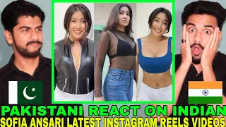 Pakistani React On Indian | Sofia Ansari | Latest Instagram Reels Videos | Hashmi Reactions