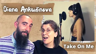 Diana Ankudinova - Take On Me (REACTION) with my wife