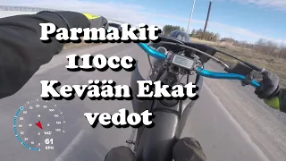 Yamaha dt 110cc Parmakit kevään ekat vedot