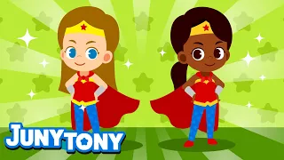 My Superhero Mommy | Family Songs for Kids | Preschool Songs | JunyTony