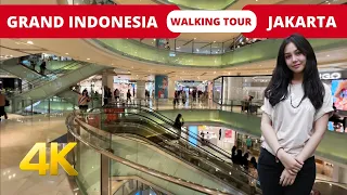 🇮🇩 GRAND INDONESIA West Mall Tour - Jakarta City 2023 - Indonesia [4K]