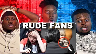 KPOP IDOLS VS OFFENSIVE FANS!