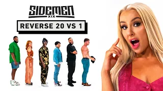 SIDEMEN REVERSE 20 VS 1: TANA MONGEAU EDITION