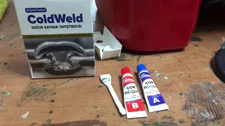 ColdWeld Soğuk Kaynak yapıştırıcısı