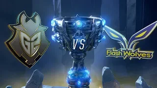 G2 vs FW | Worlds Group Stage Day 4 | G2 Esports vs Flash Wolves (2018)