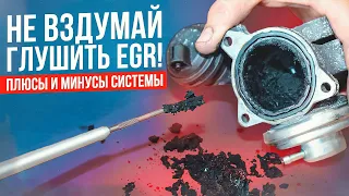 Почему опасно глушить систему EGR?