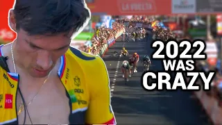 Primoz Roglic Vuelta a Espana Crash - A CRAZY 2022