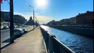 Walking Tour in St Petersburg 4К №293 Obvodnyy kanal