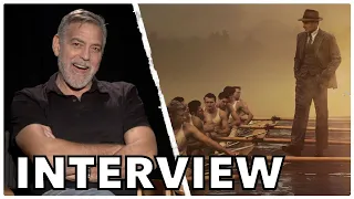 George Clooney Explains Why He Didn't Cast Himself in THE BOYS IN THE BOAT | Interview