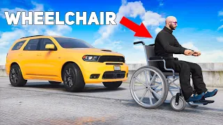 Wheelchair CHAOS in GTA 5 RP...