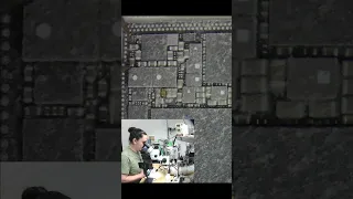 Injecting Voltage Into Motherboard to Detect Shorted Capacitor - iPhone Data Recovery Techniques