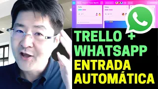 Trello+Whatsapp - Coleta Automática de Atendimento Whatsapp | Mauricio Aizawa