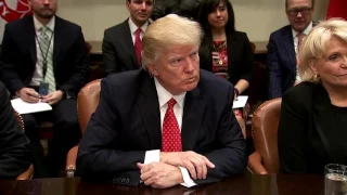 WATCH: President Trump Meets With Sheriffs From Across The Country