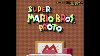 Playing Super Mario Bros beta/prototype recreation (SMB1 fangame)