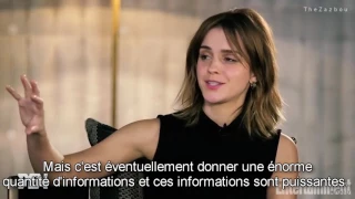 [VOSTFR] Interview d'Emma Watson pour Le Cercle (The Circle)