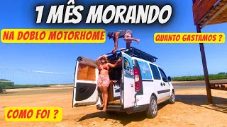 PRIMEIROS 30 DIAS MORANDO NA DOBLO MOTORHOME FOI ASSIM …🤔EP 23 T 01