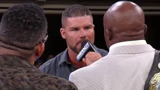 Bobby Roode interrupts MVP and Wants Something From Lashley (Aug 7, 2014)