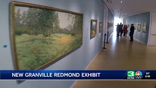 KCRA Granville Redmond Exhibit at Crocker Art Museum