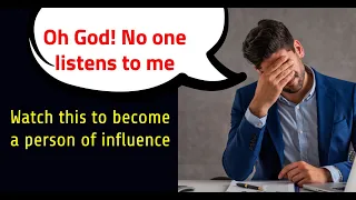 How to become a person of influence #leadership #influence #softskills #learning