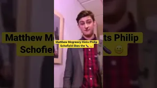 Matthew Mcgreevy on Phillip Schofield 🍆 live on tv