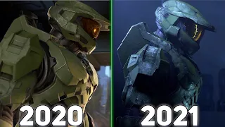 Halo Infinite Graphics Comparison 2020 - 2021 (4K)