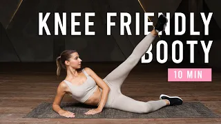 10 MIN KNEE FRIENDLY BOOTY WORKOUT - Low Impact, No Squats or Lunges | Do At Home| No Equipment