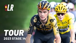 Jumbo Visma Try to Knock Out Pogacar | Tour de France 2023 Stage 14 | Lanterne Rouge Cycling Podcast