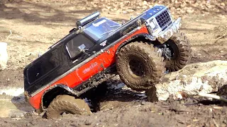 NEW BACKYARD TRAiL PARK CHANGES & DENTSiDE FORD BRONCO Tests Course for FiRST TiME | RC ADVENTURES