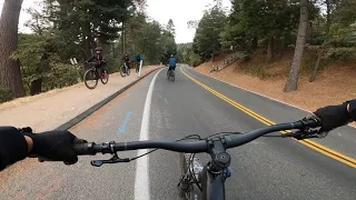 Lake Gregory bike trail,  Crestline CA