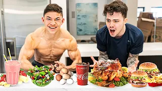 Swapping Diets with Worlds Strongest 18 Year Old