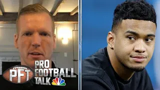 Chris Simms defends Tua Tagovailoa and Justin Herbert in QB draft | | Pro Football Talk | NBC Sports