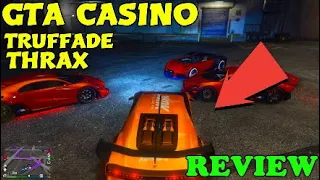 GTA 5 Online Casino DLC Update - NEW Truffade Thrax REVIEW (Bugatti Divo)