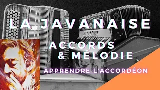 Jouer Gainsbourg à l'accordéon : La Javanaise  accords & mélodie