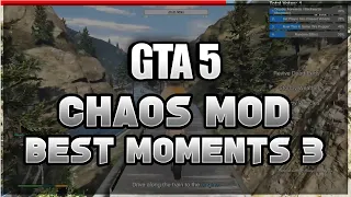 GTA 5: Twitch Controls Chaos Mod Best Moments (Episode 3)