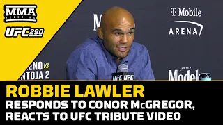 Robbie Lawler Responds to Conor McGregor, Reacts to UFC Tribute Vid | UFC 290 | MMA Fighting