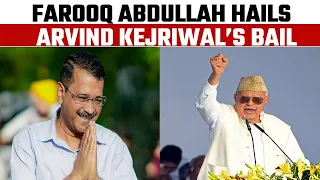 Farooq Abdullah Reacts As Delhi CM Arvind Kejriwal Gets Interim Bail Till June 1 | India Today News