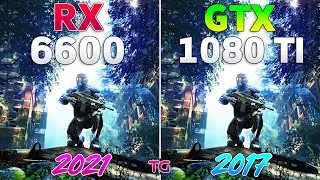 GTX 1080 Ti vs RX 6600 - Test in 10 Games l 1440p
