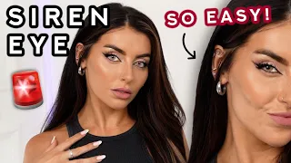 CHANGE your face!! EASY *5 MINUTE* SIREN EYE MAKEUP TUTORIAL!